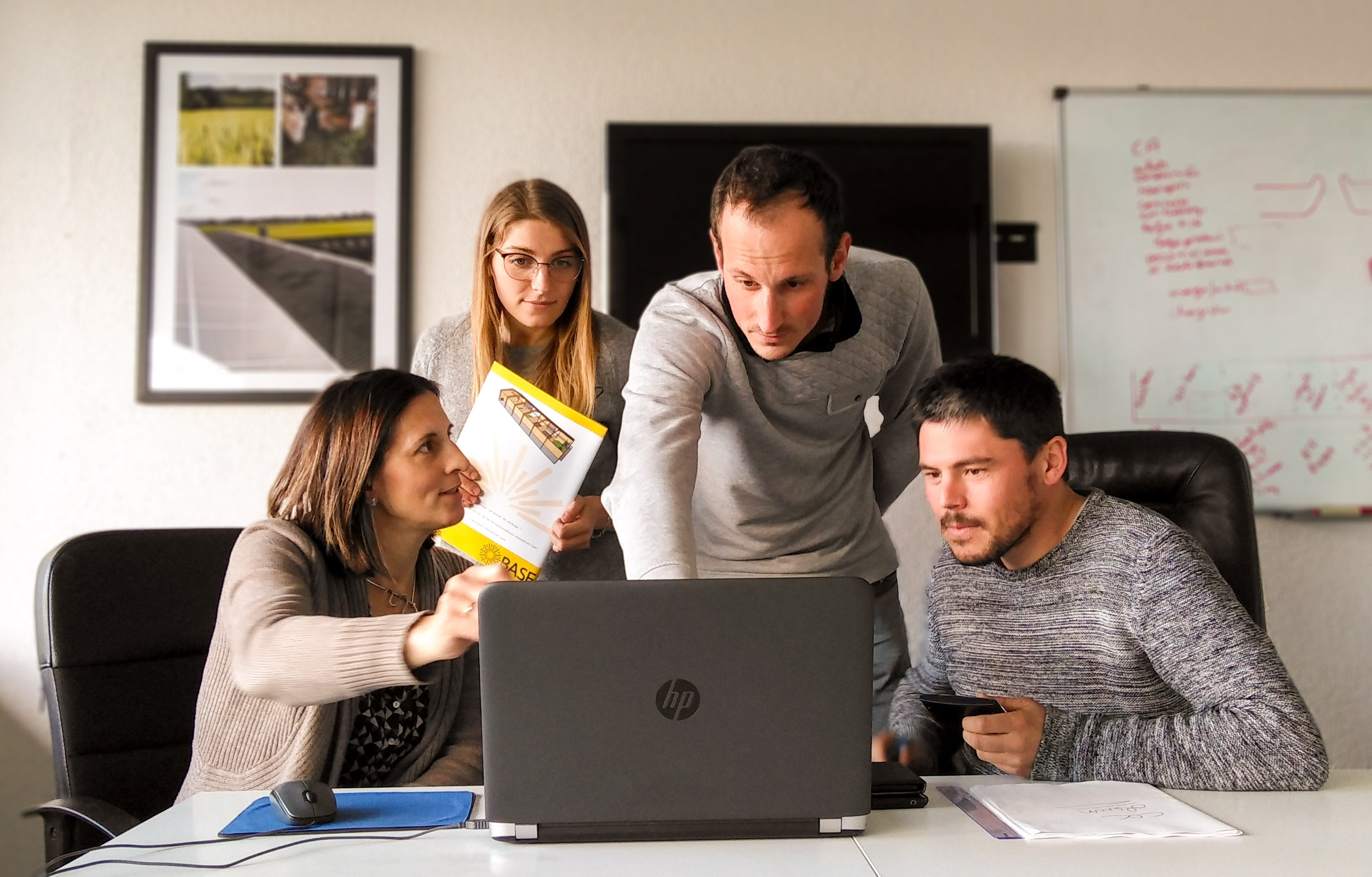 équipe du bureau d'études BASE