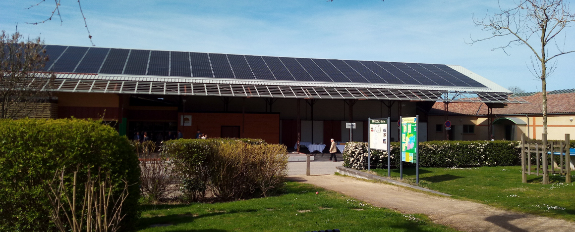 ventilation solaire d'une collectivité