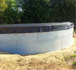 pompage solaire via réserve d'eau
