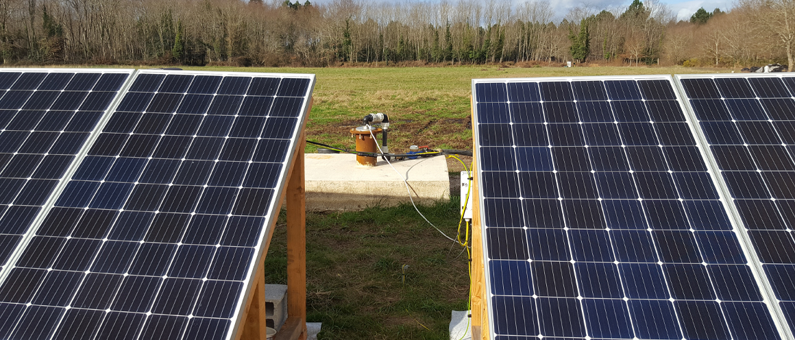 pompage solaire pour exploitation maraîchère en gironde