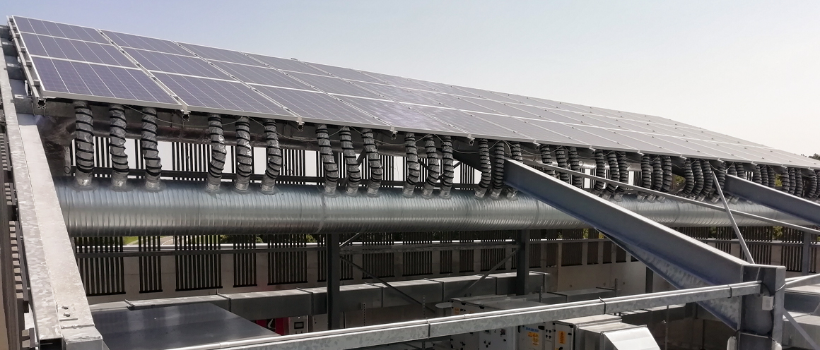 centrale Thermovoltaïque pour renouvellement d'air