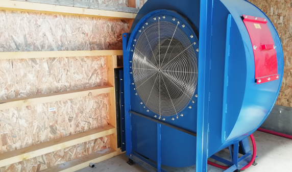 ventilateur pour séchoir en grange